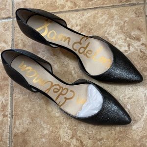 BN Sam Edelman grey pewter shoes